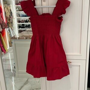 Hill House victorian red Elizabeth Nap Dress size L